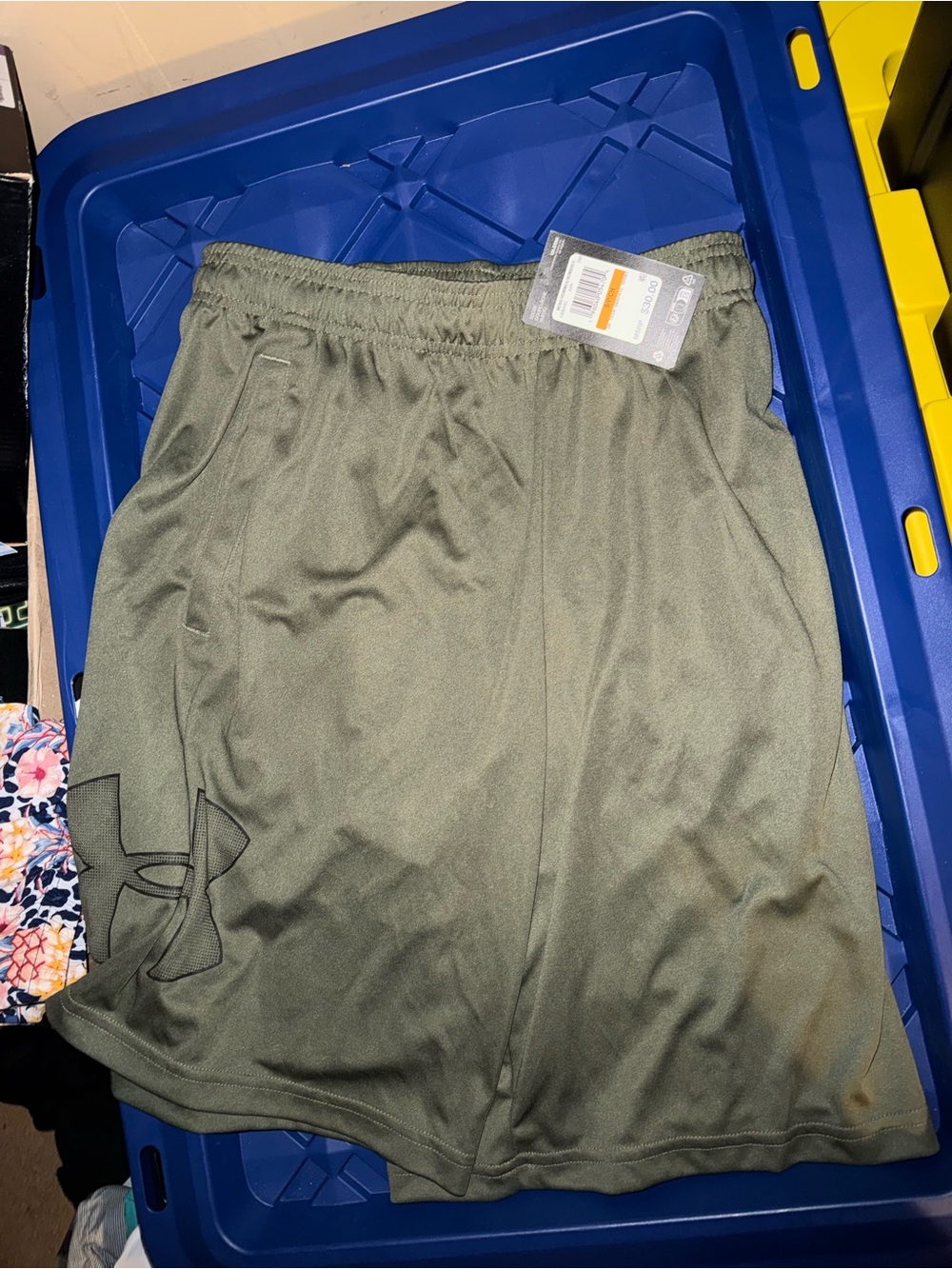 Under Armour Men's Athletic Shorts — Olive